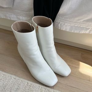 White booties
